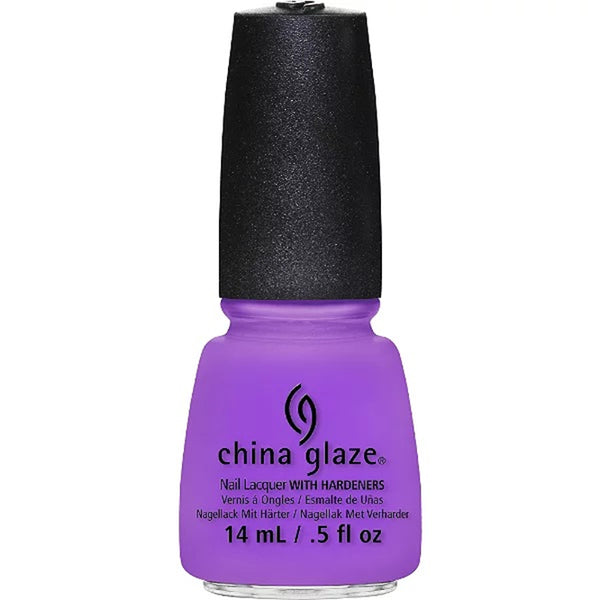 China Glaze Nail Polish With Hardener, That's Shore Bright 1215