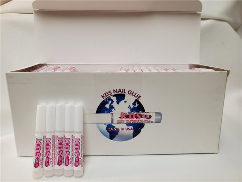 KDS PROFESSIONAL NAIL TIP GLUE PACKS OF 5 Glues Tube