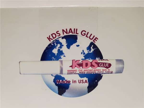 KDS PROFESSIONAL NAIL TIP GLUE PACKS OF 5 Glues Tube