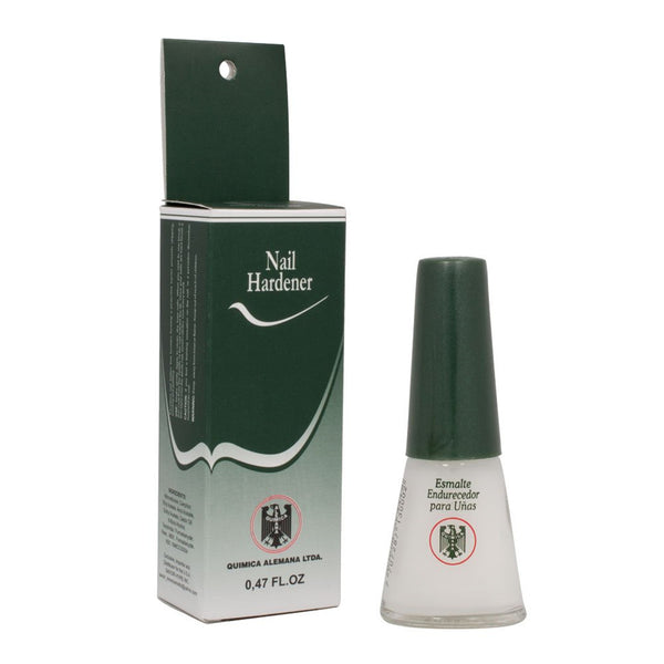 Quimica Alemana. Nail Hardener/Esmalte Endurecedor para Unas .47 OZ