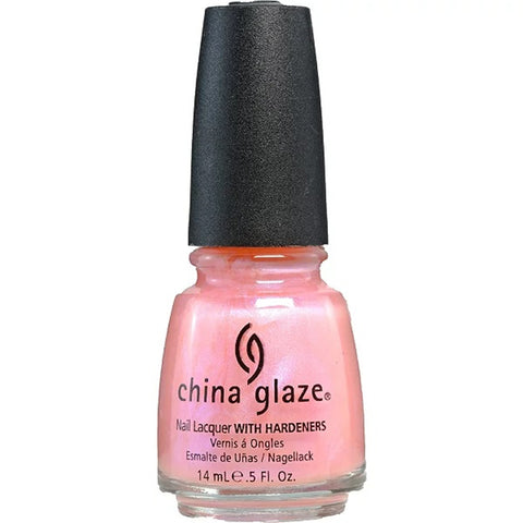 China Glaze Nail Polish With Hardener, Afterglow
