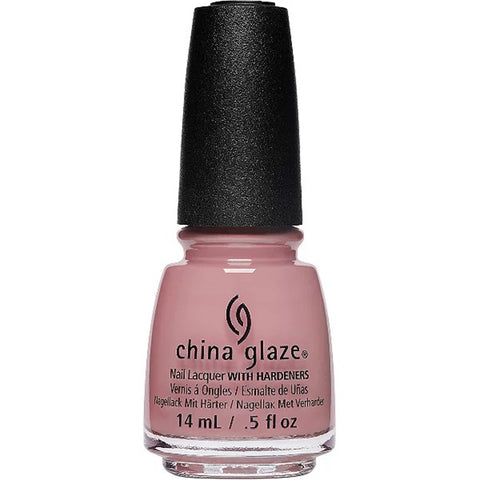 China Glaze Nail Polish With Hardener, Don't Make Me Blush