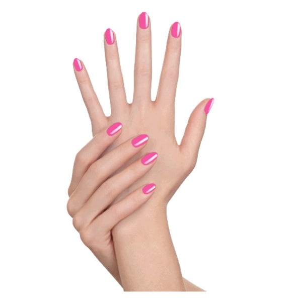 China Glaze Nail Polish With Hardener, Pink Voltage 1006