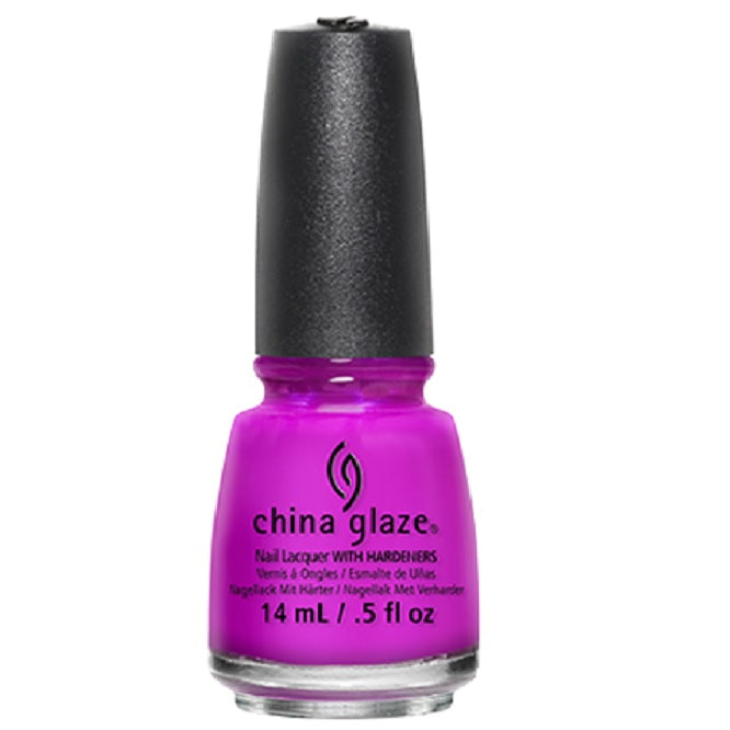 China Glaze Nail Polish With Hardener, Purple Panic 1008