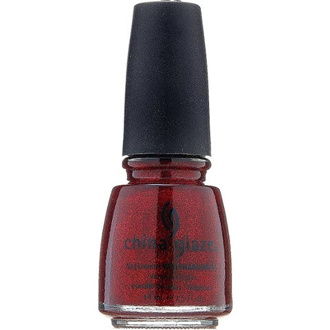 China Glaze Nail Polish with Hardeners, Ruby Pumps 182
