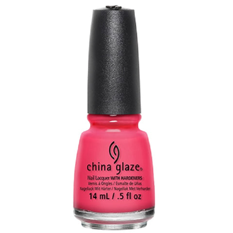 China Glaze Nail Polish With Hardener, Shell-O