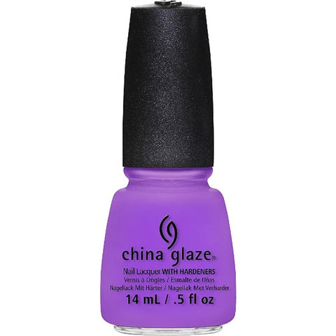 China Glaze Nail Polish With Hardener, That's Shore Bright 1215