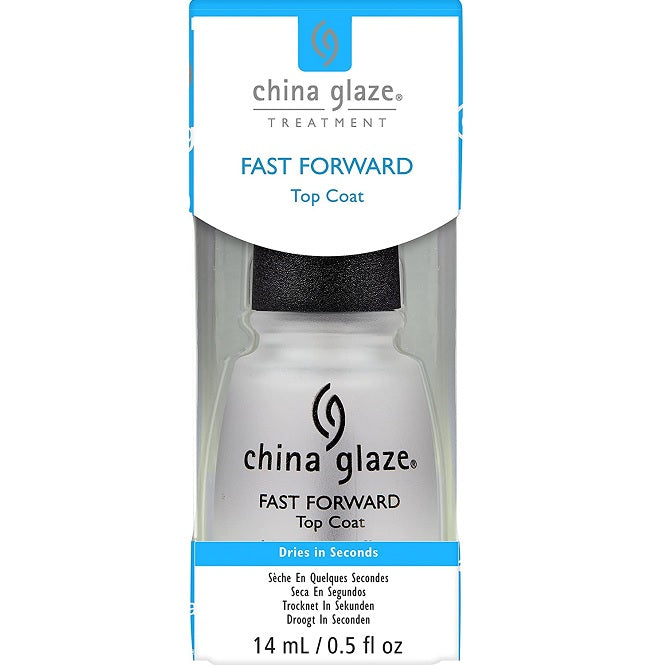 China Glaze Nail Treatment Top Coat, Fast Forward Top Coat