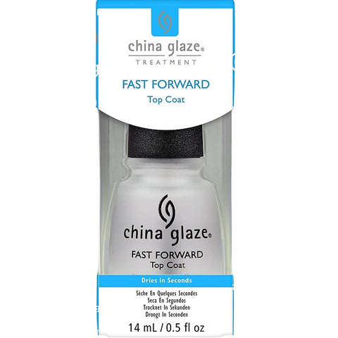 China Glaze Nail Treatment Top Coat, Fast Forward Top Coat