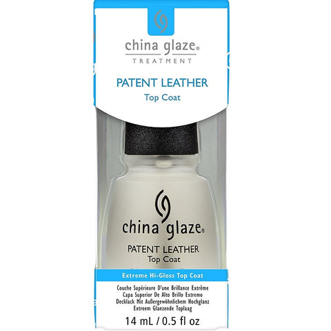 China Glaze Top Coat, Patent Leather